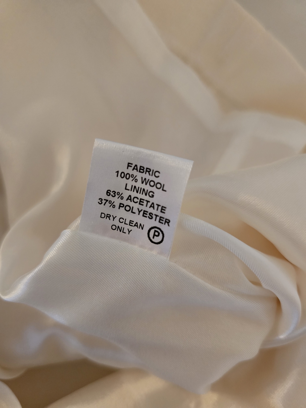 Goat Cream Ruffle-Neck Top - Picture 5 of 6